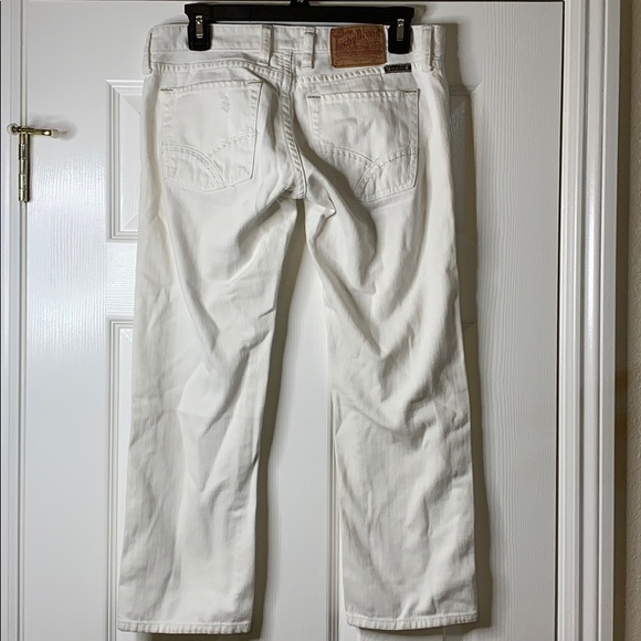 Lucky Brand Distressed Patchwork Ankle Jeans - Picture 5 of 8